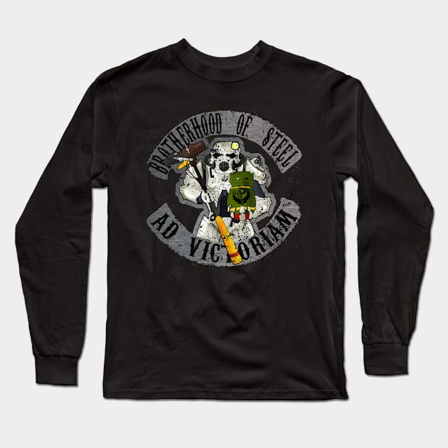 Sons of Steel Colour Long Sleeve T-Shirt by B4DW0LF